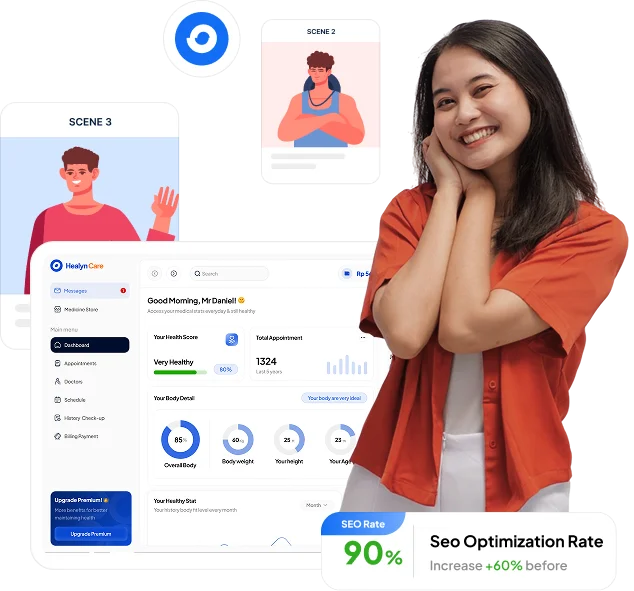 Layanan animasi, website, SEO, dan desain dari UMOJI Studio