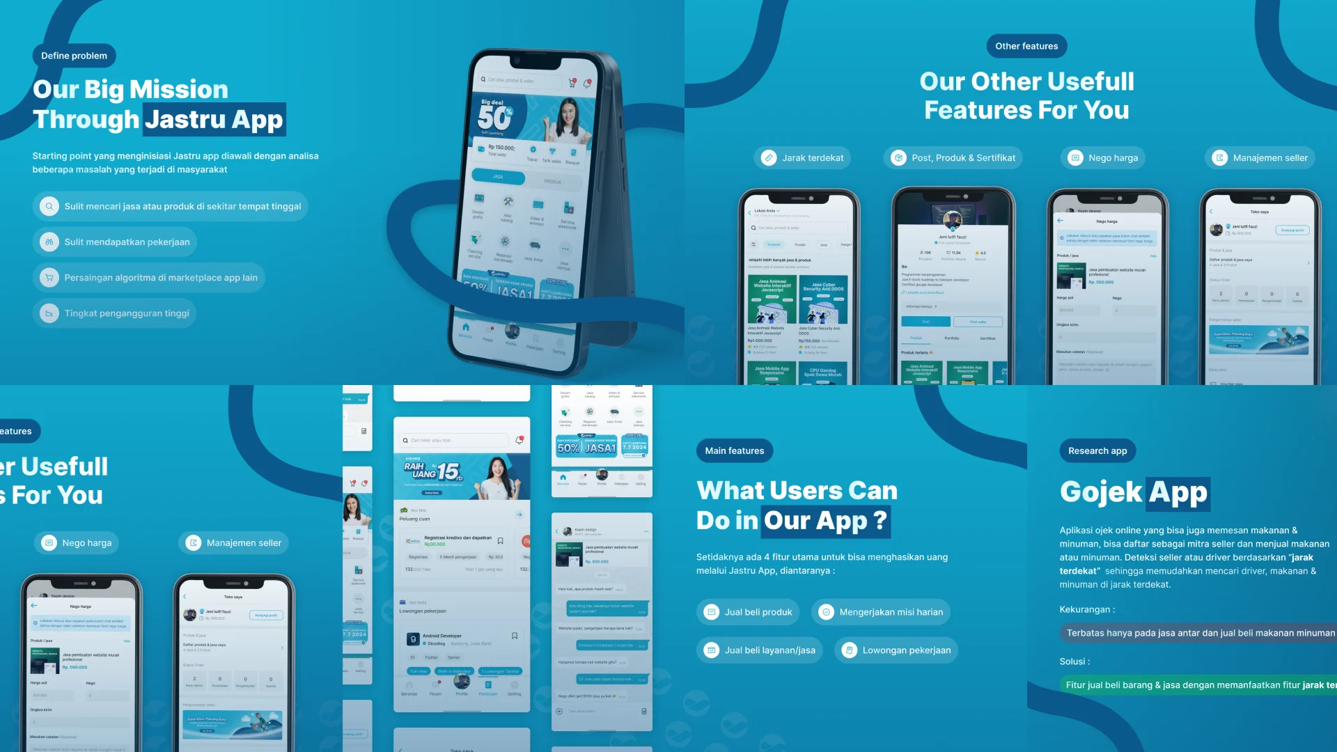 Portfolio pitch deck Jastru App