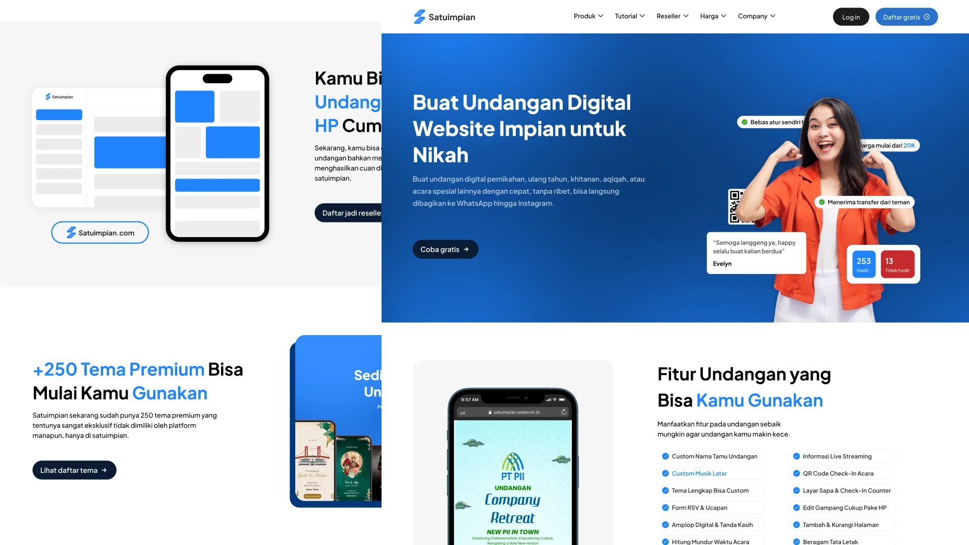 Portfolio website Satuimpian